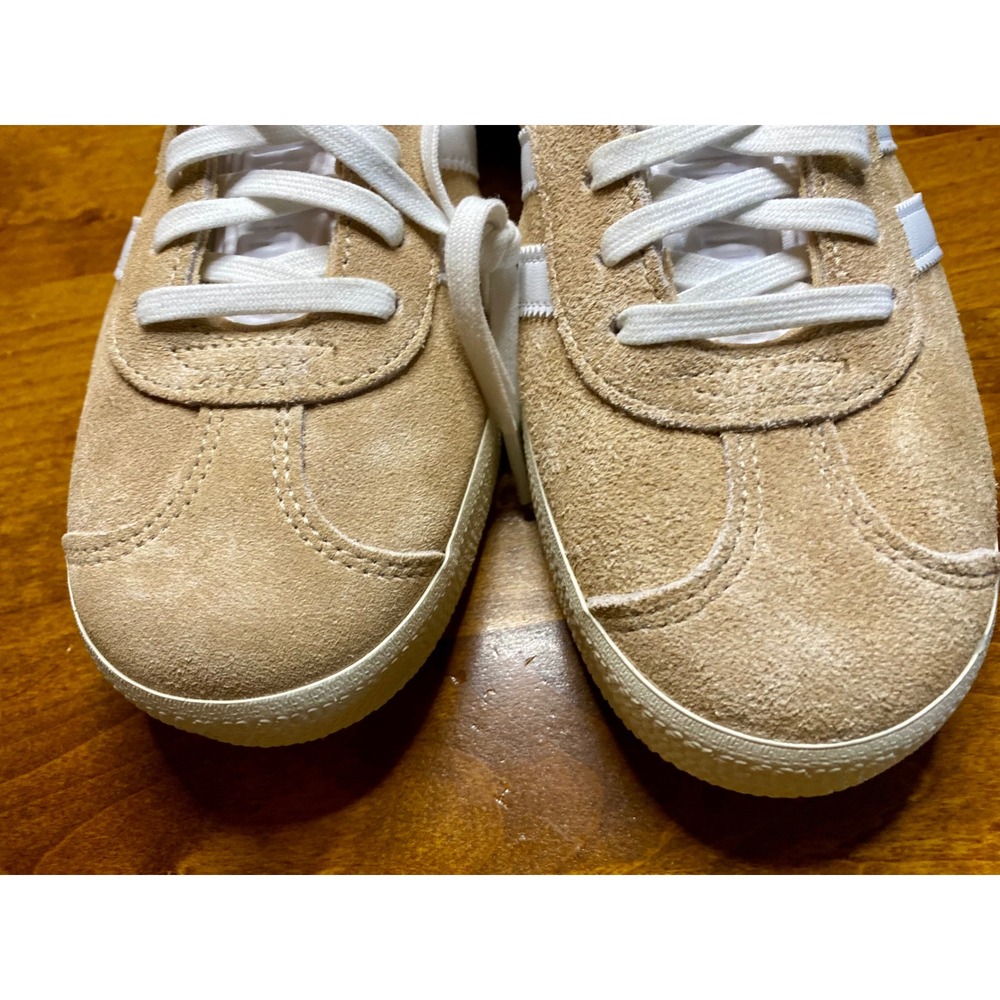 NWOT/B Adidas Gazelle Women Beige Suede Classic Sneakers Shoes Size 7.5 US - Picture 10 of 13